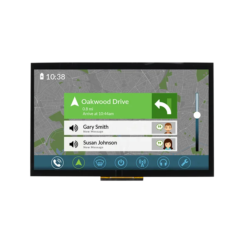 10.1 'Sonnenlicht-lesbares Kapazitive Touchscreen-Modul TFT