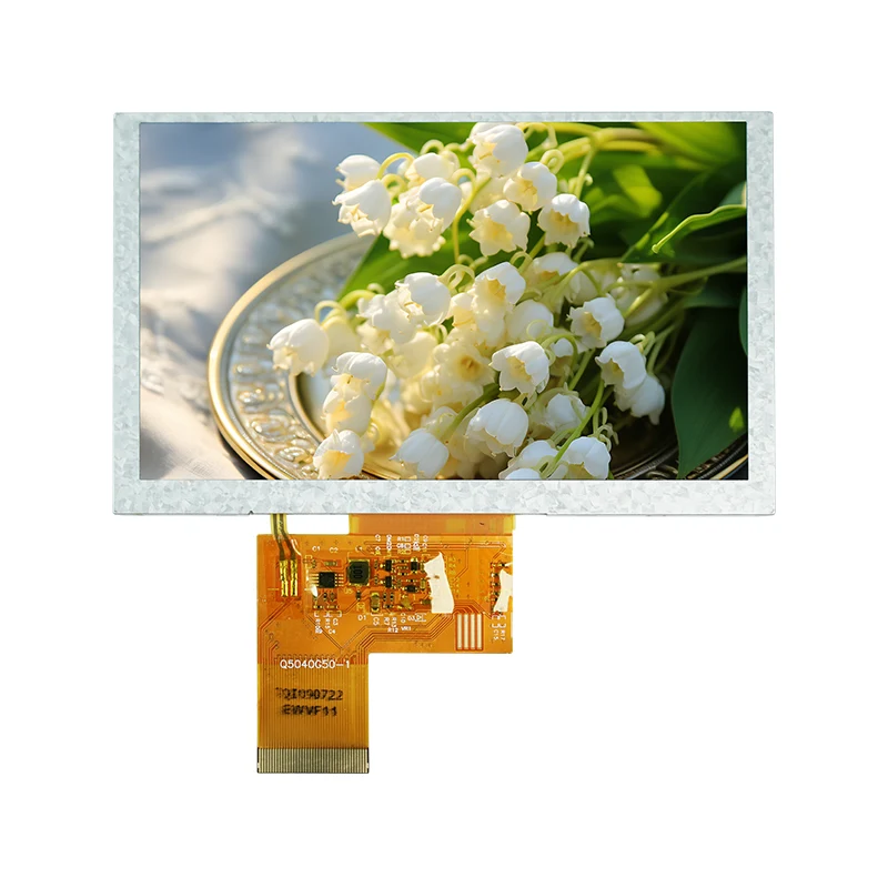 5.0 'Normalerweise weiße Farb -TFT -LCD -Anzeigemodul